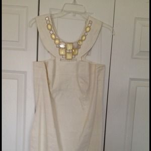 Adrianna Papell Dress in cream color