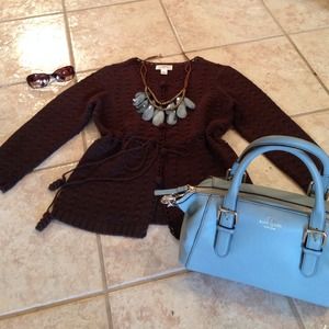 Reduced! Cozy Belted Cardigan