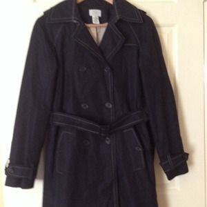 LOFT Double-breasted trench coat