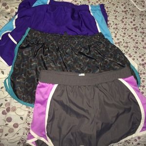 3 running shorts bundle