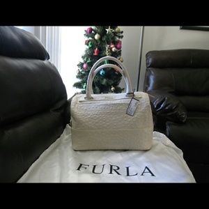 Authentic FURLA leather bag