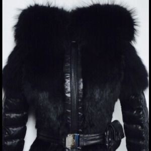 Moncler fur jacket