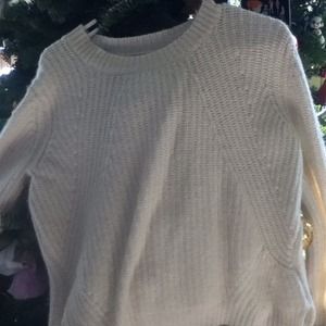 White forever 21 chunky sweater. RESERVED