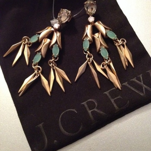 Crystal Ray Earrings - Picture 2 of 4
