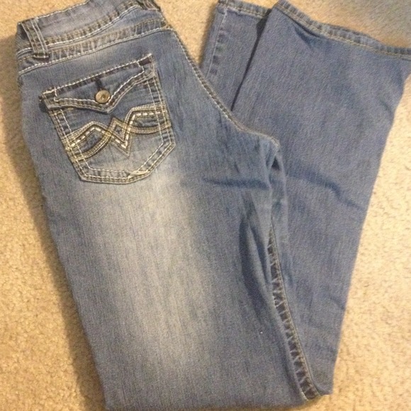Angles straight leg jeans