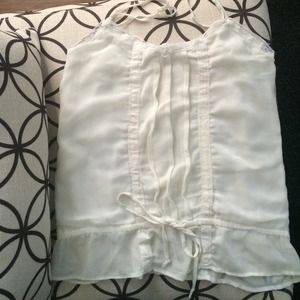 Gorgeous ivory/ white lace top