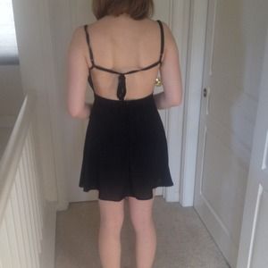 Cutout Little Black Dress