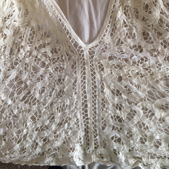 Free people lace top - Picture 3 of 4