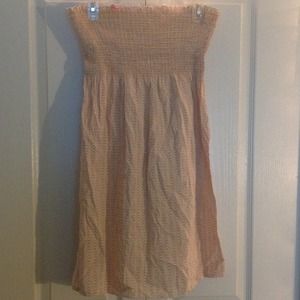 Lola strapless cover up