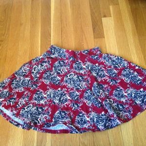 Urban outfitters floral skirt