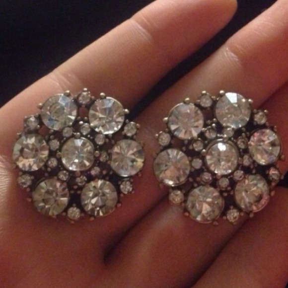 J. Crew Jewelry - Beautiful Classic J Crew Crystal Studs