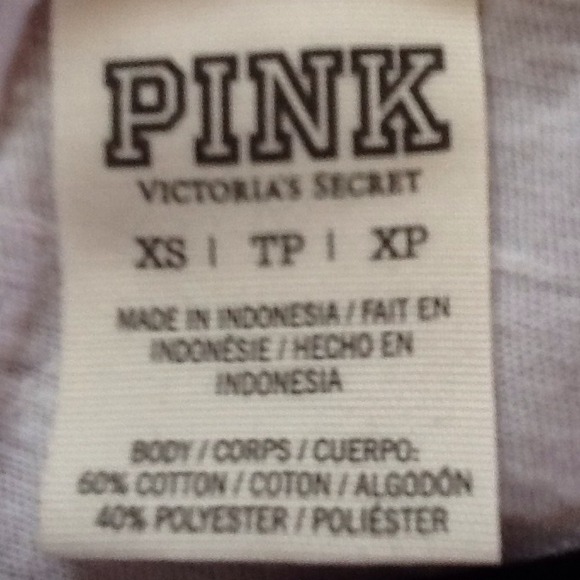 Victoria's  secret pink baseball tee! (: - Picture 3 of 3