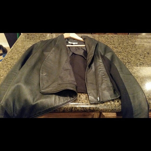 Bcbg leather jacket