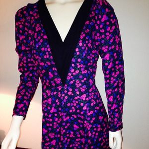 Vintage flowered dress