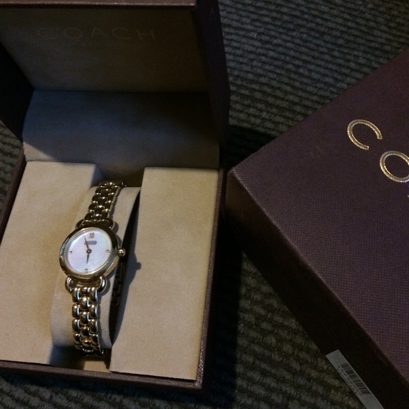 100% authentic coach watch new in box