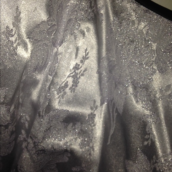 MUST GO Sparkly Flower Jessica McClintock Dress - Picture 2 of 4