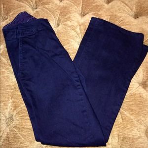 Dark blue pants