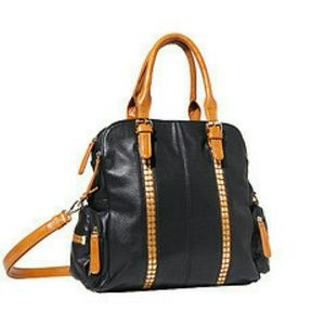 Black Satchel with Pretty details