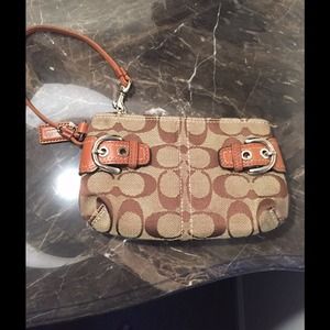 Coach wristlet