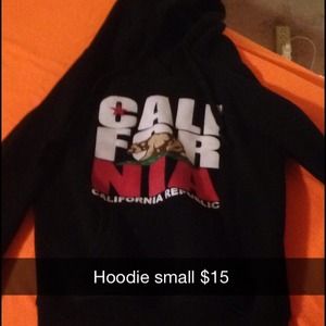 Size small California republic hoodie
