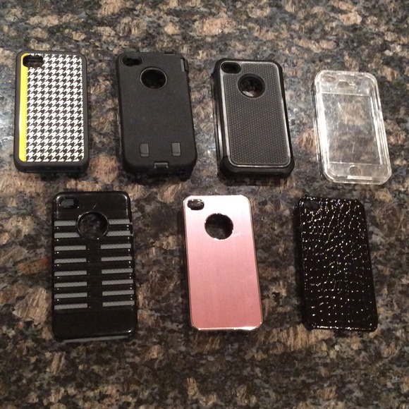 Set of 6 iPhone 4/4S Cases!