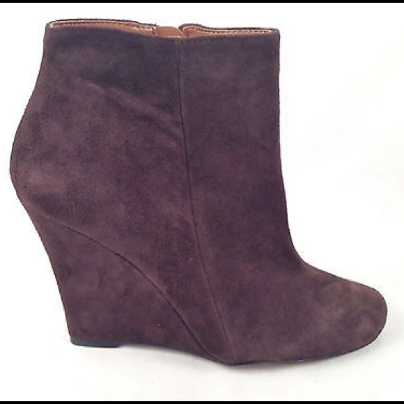 New Sam Edelman Wilma brown suede booties, 7.5 - Picture 2 of 4