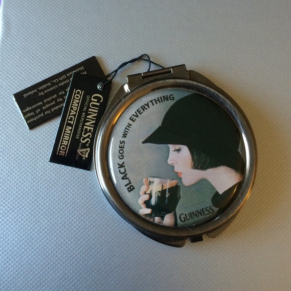 Guinness Accessories - Guinness Lady Double Compact Mirror