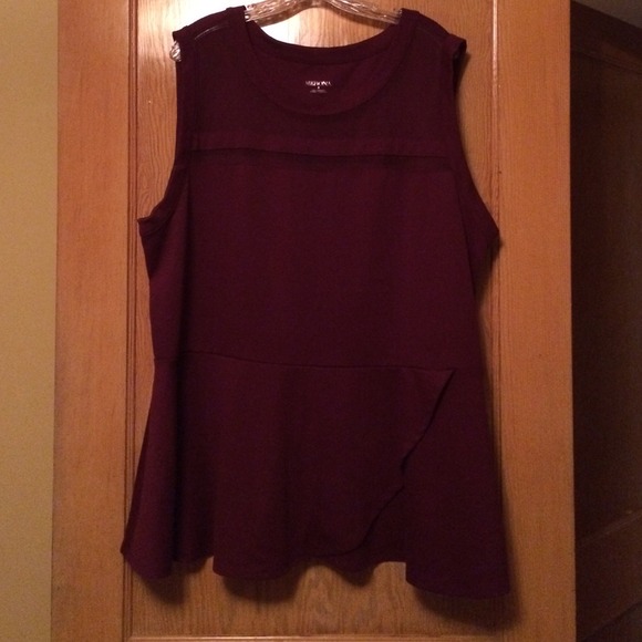 Cute plus size peplum top