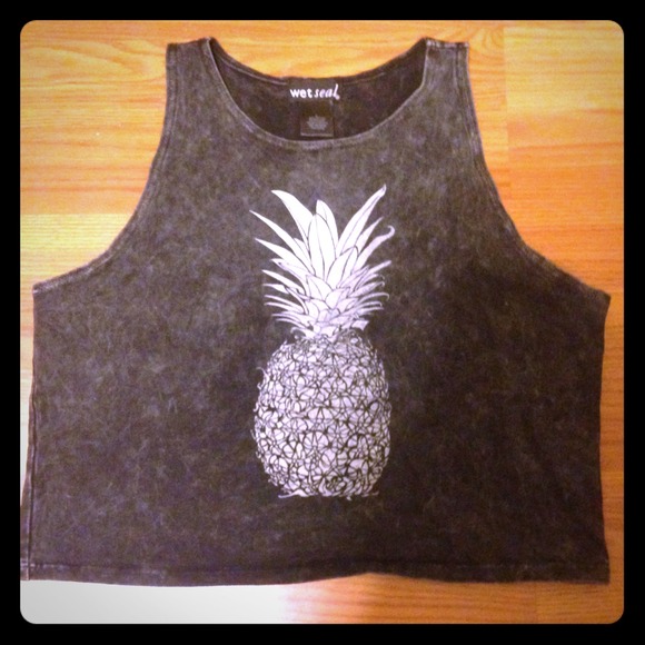 Pineapple crop top