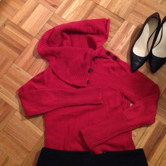 Thick collar turtleneck sweater - Picture 2 of 4