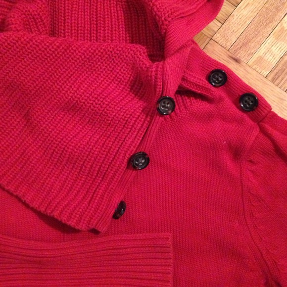 Thick collar turtleneck sweater - Picture 3 of 4