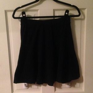 Topshop black skirt
