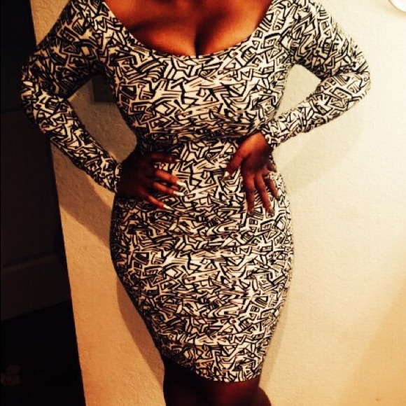 Dresses & Skirts - B&W Dress