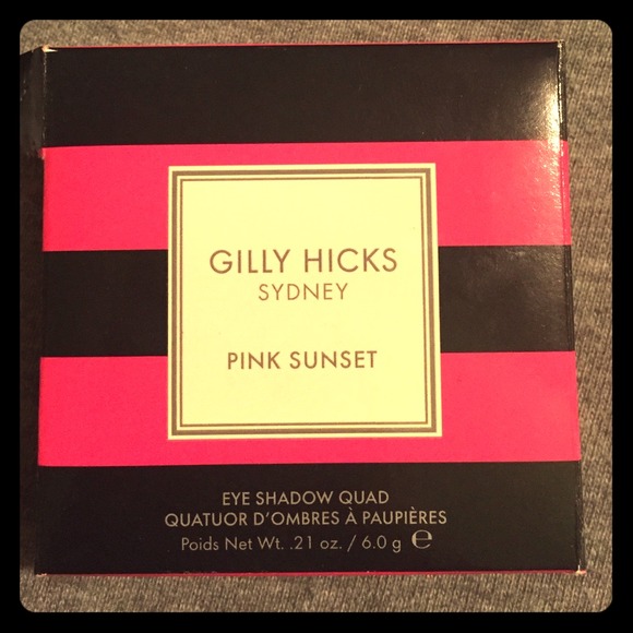 Gilly Hicks pink sunset eyeshadow