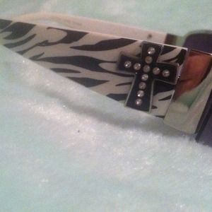 Blingy zebra sunglasses