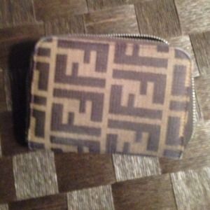 Authentic fendi pocket wallet