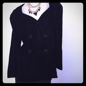 Vintage Crush Velvet top( blazer)
