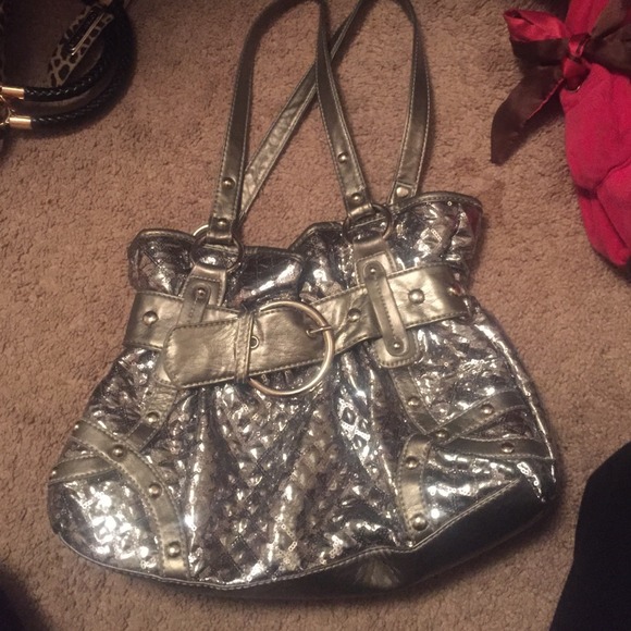 Silver purse