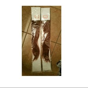 Micro loop Dark Auburn 18 inch