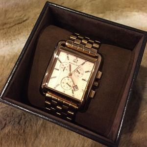 Rose gold Michael Kors watch