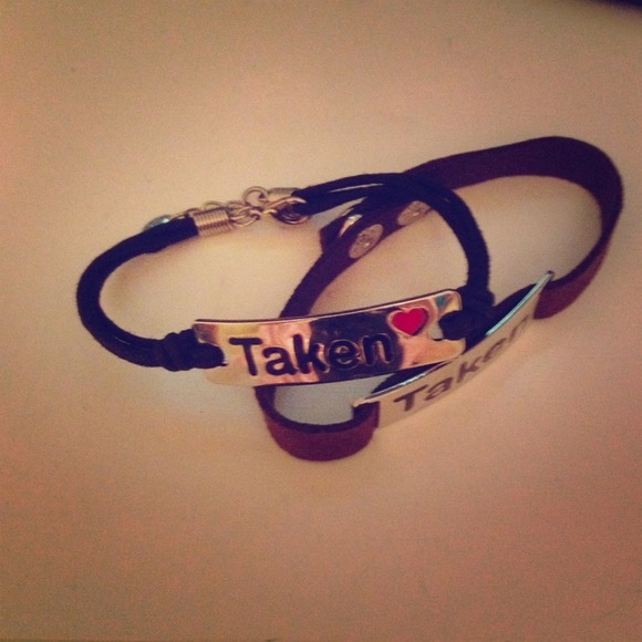 Couple "Taken" Bracelet Set OS