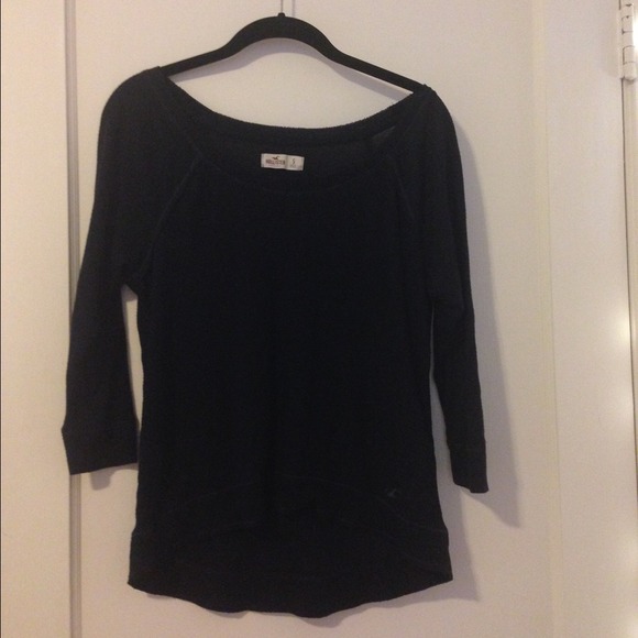 Hollister navy long sleeve