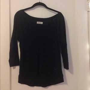 Hollister navy long sleeve