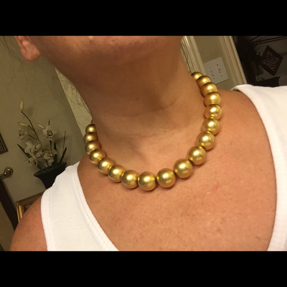 Gold necklace
