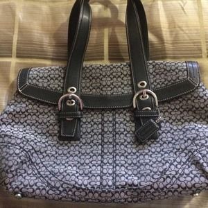Authentic Coach Signature Handbag