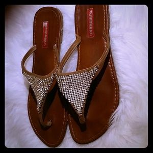 dimond flip flap sandal