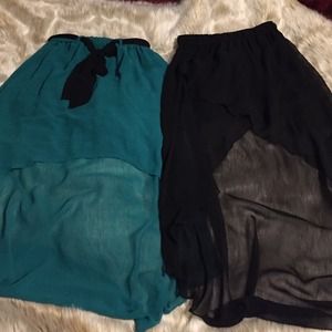 🌸BUNDLE🌸 forever 21 Low High Skirts