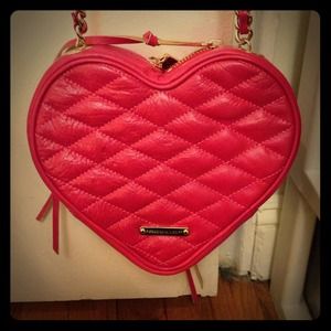 Rebecca minkoff heart shaped purse!