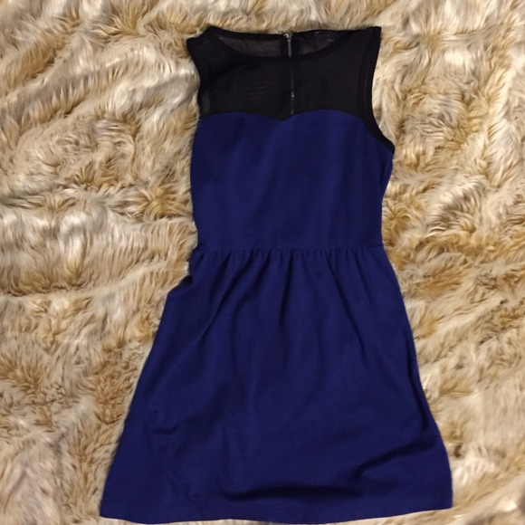 Blue dress