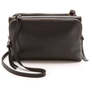 Madewell the twin pouch cross body bag
